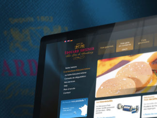 Webdesign boutique en ligne Artzner