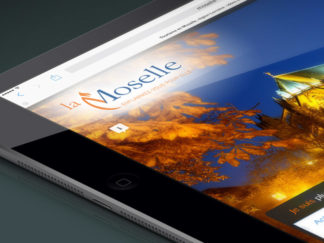 Création du webdesign pour le CDT Moselle