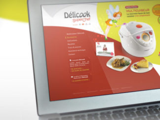 Webdesign site Delicook