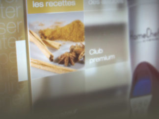 Création webdesign site Homechef