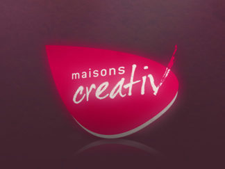 Création du logotype Maison Creativ