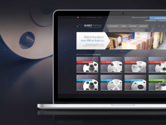 Création webdesign Isaro Piping