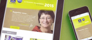 Webdesign newsletter MACIF Île-de-France