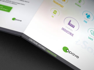 Création graphique de la plaquette Mainta 2015